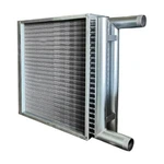 Ar de tubo com aletas de cobre para molhar a bobina do trocador de calor de placas para sistema HVAC